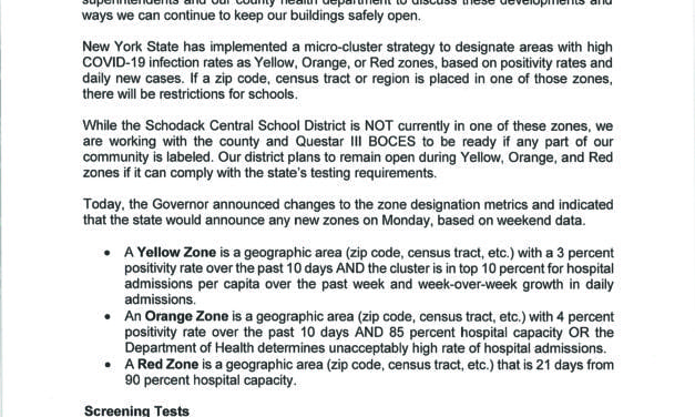 New York State Zones Information