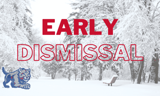 Early Dismissal: Monday, Feb. 1