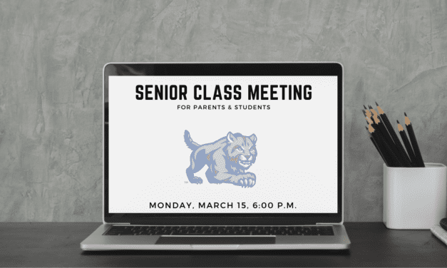 Senior Class Meeting on March 15