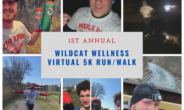 Inaugural Wildcat Wellness Virtual 5k Run/Walk Held