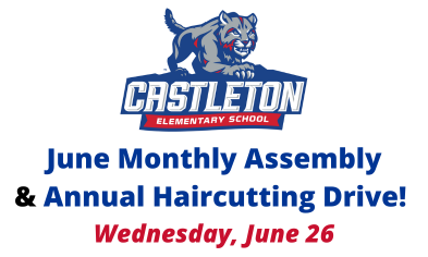 CES Monthly Assembly & Haircutting Drive on June 26