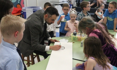 PICTURES: 2024 CES Library Gala with Author Jarrett Lerner
